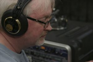 Bruce Hoff Audio Recording.  Photo by Mark Triplett